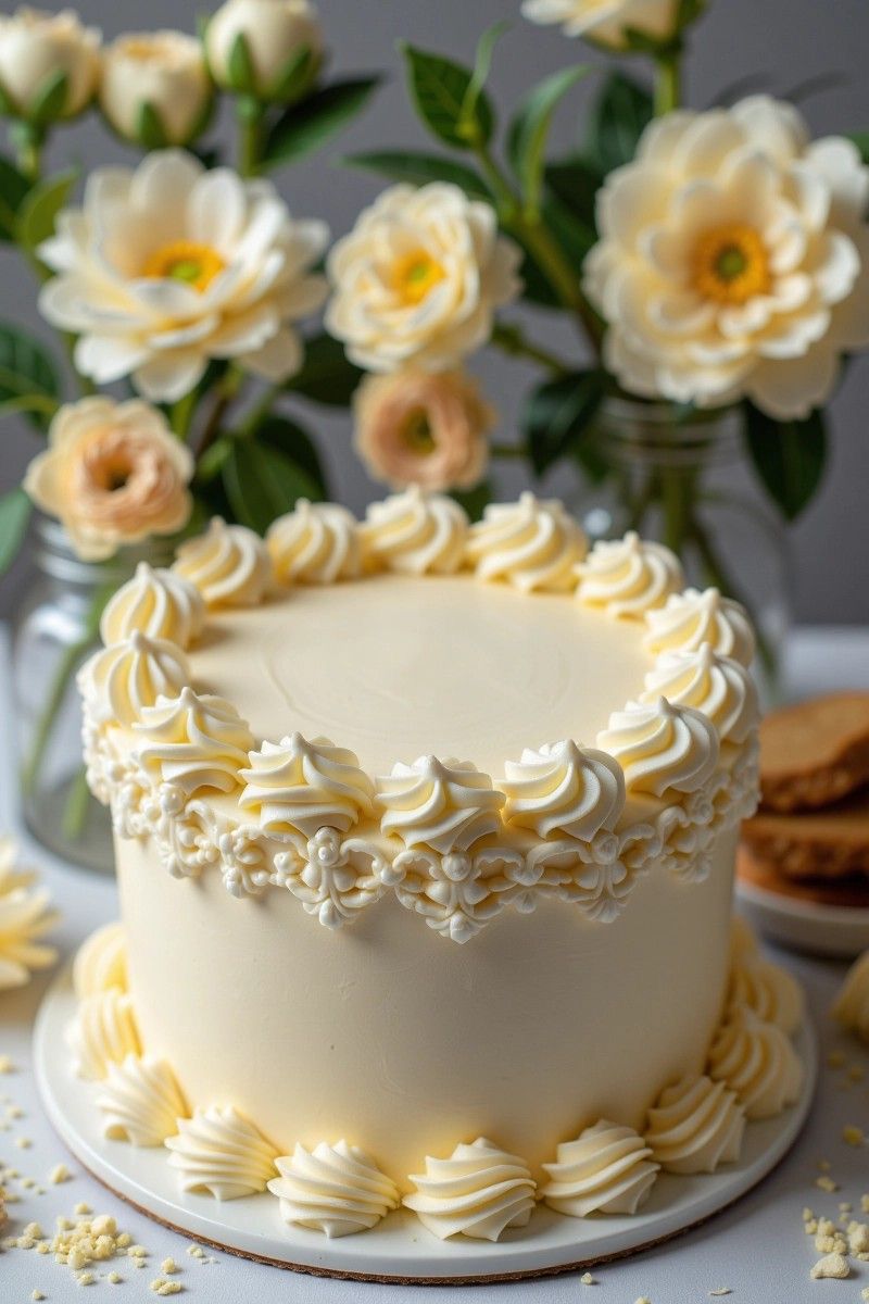 Pastel de vainilla